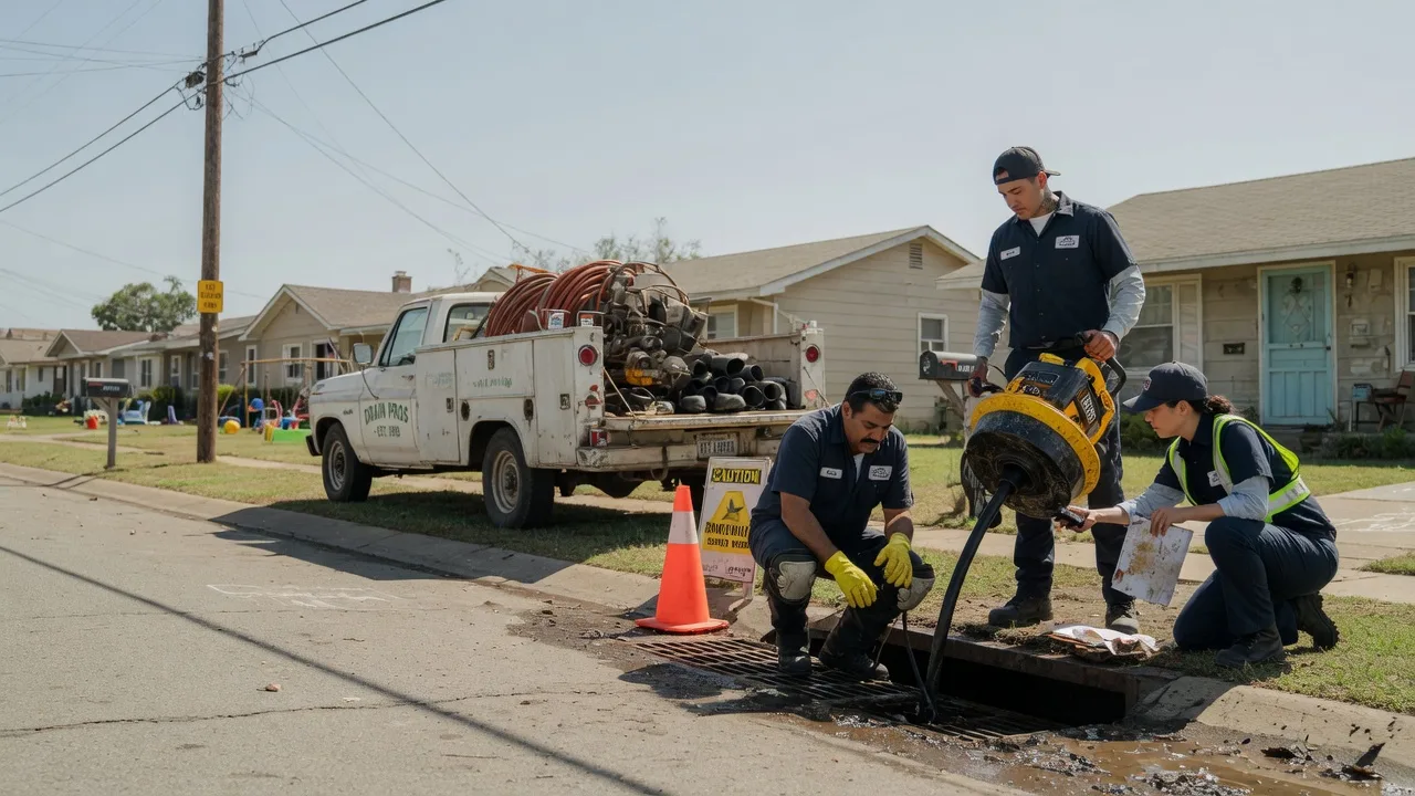 Drain Cleaning in Ellinger, TX near me